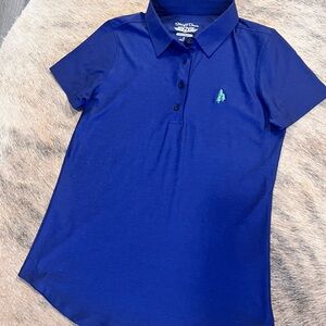 Straight Down Golf Polo – Small |Performance Wear | Like New